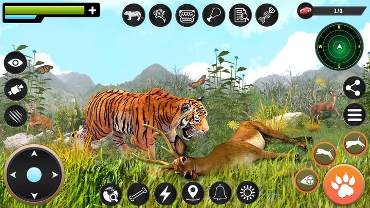 Tiger Simulator Animal Game 3D Captura de tela 3