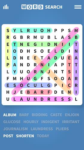 Word Search · Puzzles Screenshot 1