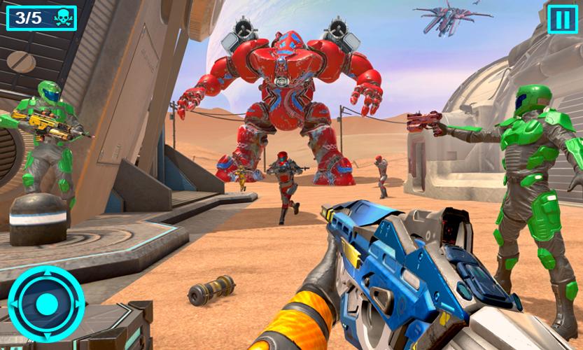 FPS Robot Shooter: Gun Games 螢幕截圖 1