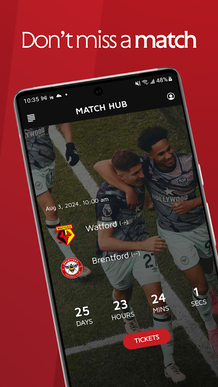Brentford FC Official Capture d'écran 3