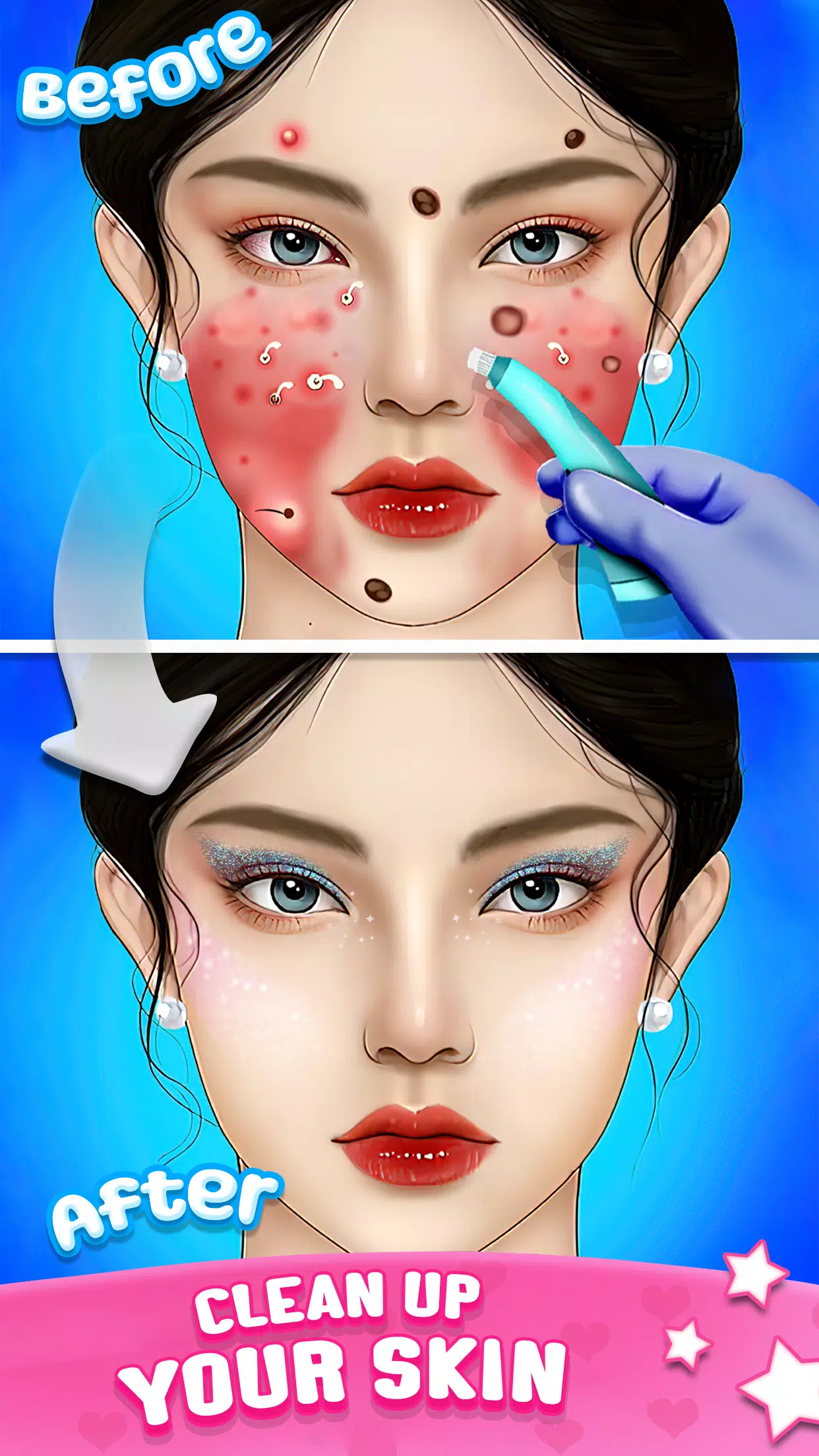 ASMR Doctor Game: Makeup Salon 스크린샷 0