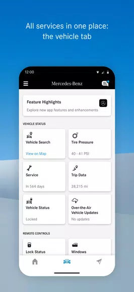 Mercedes me connect (USA) 螢幕截圖 2