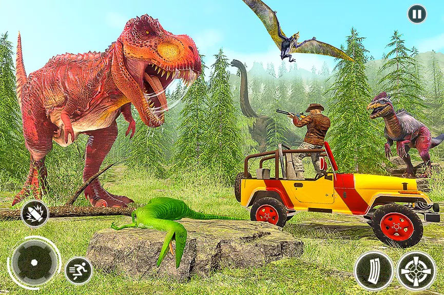 Super Dino Hunting Zoo Games স্ক্রিনশট 3