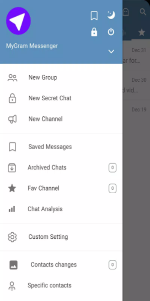 MyGram Messenger Скриншот 0