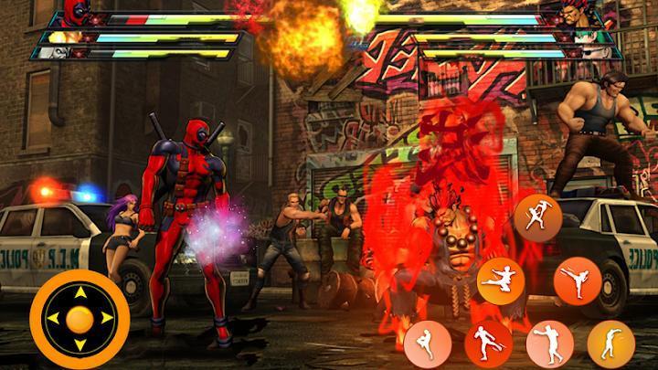 SuperHero Fighting Game:Taken7 螢幕截圖 2