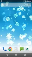 Snowflake Live Wallpaper Screenshot 0