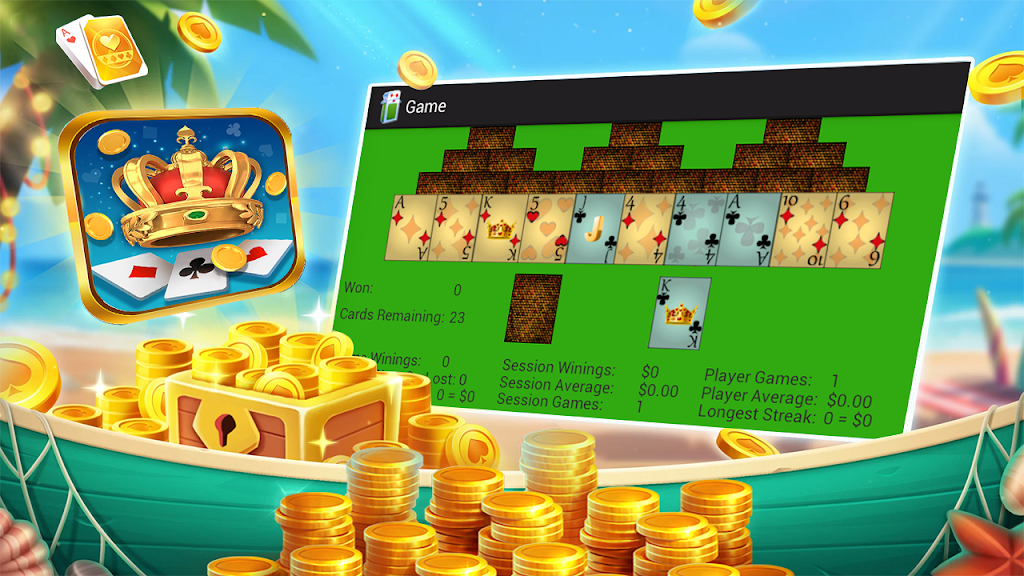 Phoenix Solitaire Game Schermafbeelding 1
