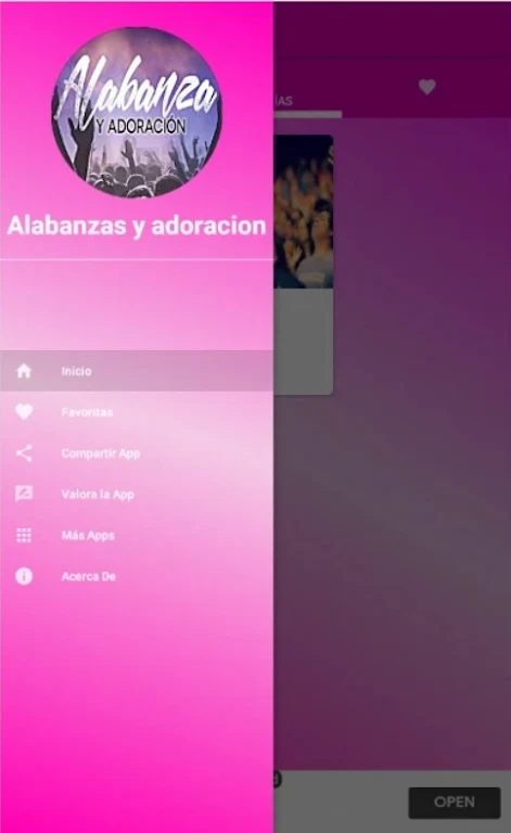 Alabanzas y adoracion Tangkapan skrin 0