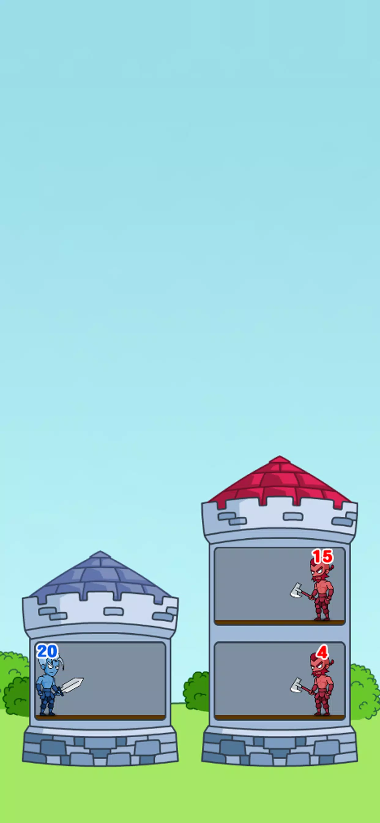 Hero Castle Wars Captura de tela 0