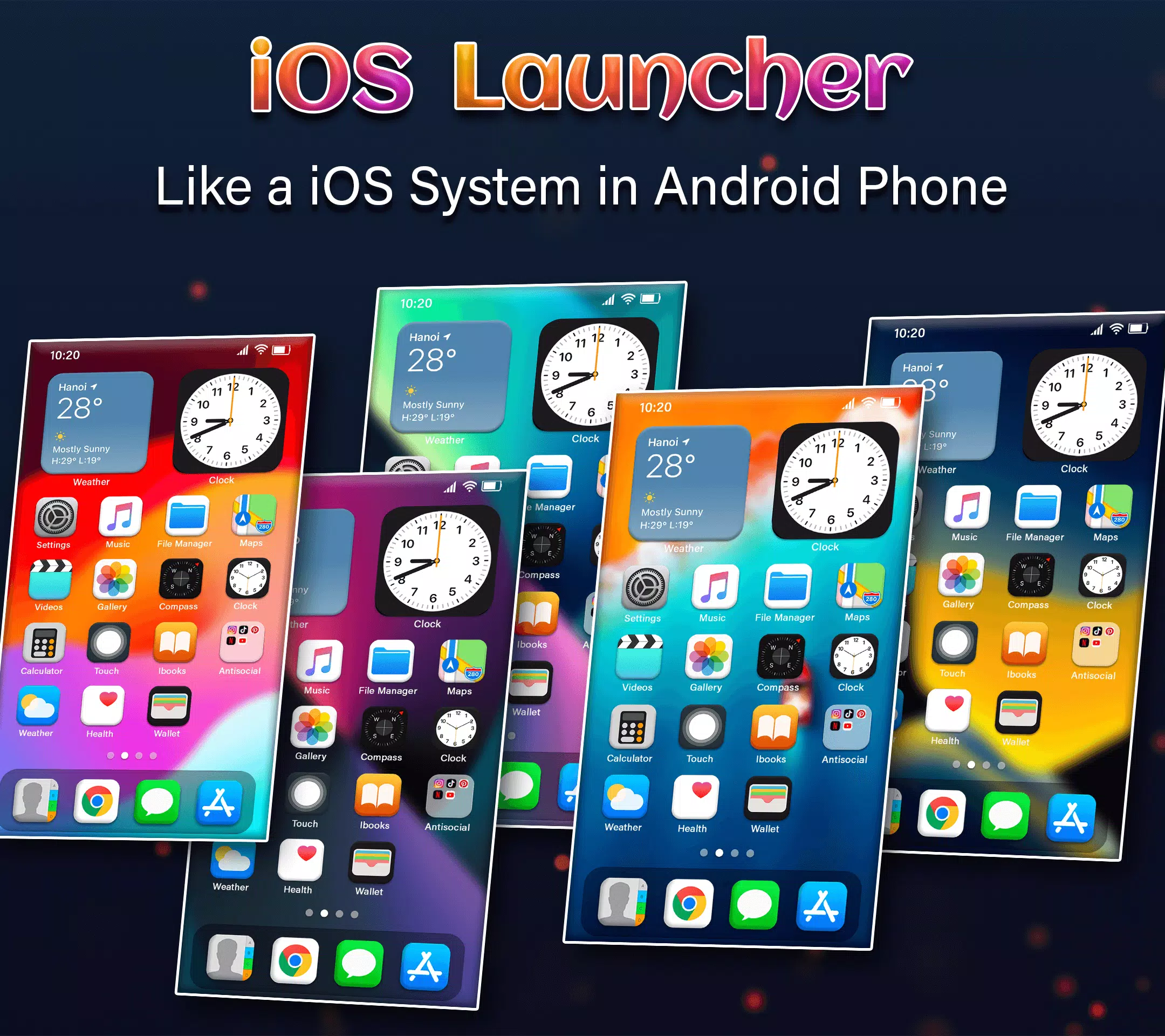 IOS Launcher - iOS 17 Pro স্ক্রিনশট 1
