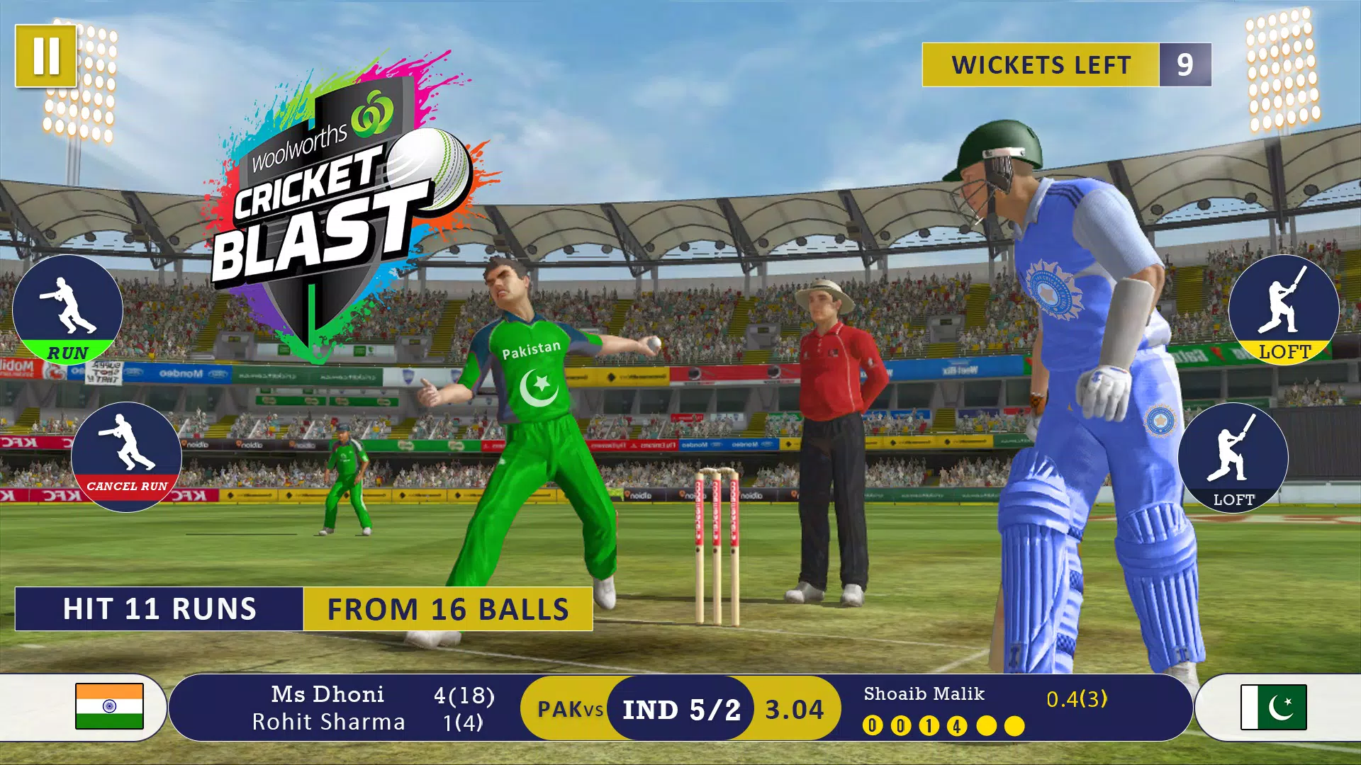 World Cricket Games Offline 螢幕截圖 1