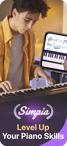 Simpia: Learn Piano Fast Captura de tela 0