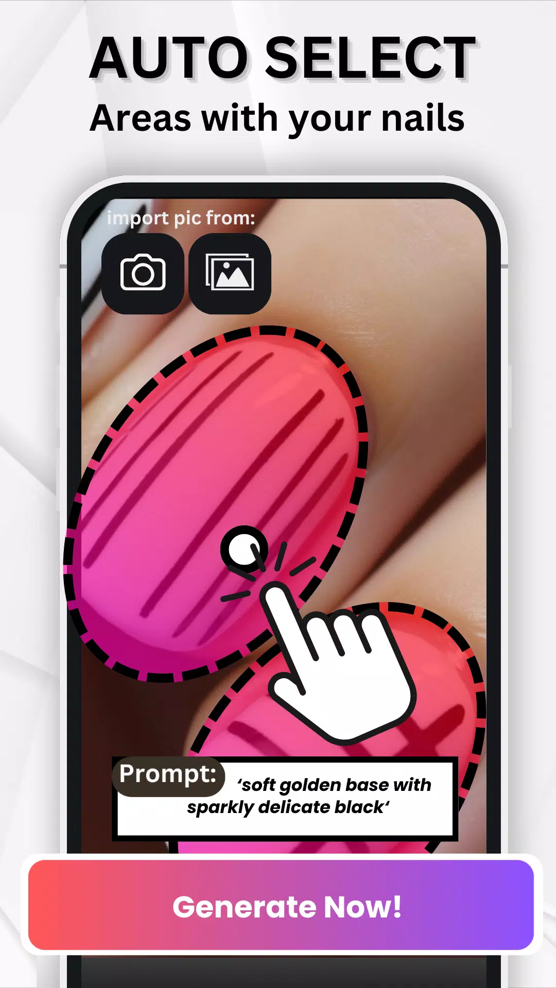 Try Nails-AI Fake Nail Designs Скриншот 2