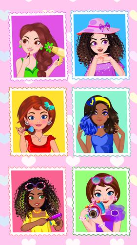 Hair Salon games for girls fun Captura de tela 1