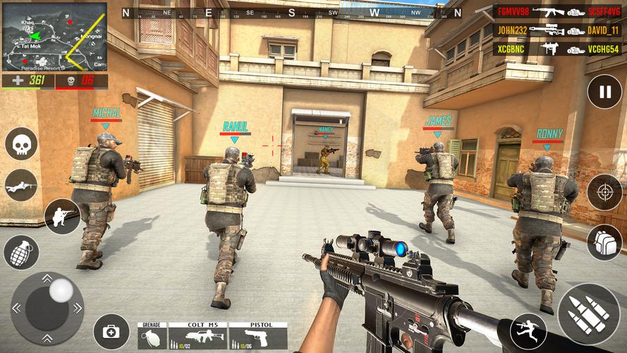 FPS Shooting game 3d gun game スクリーンショット 1