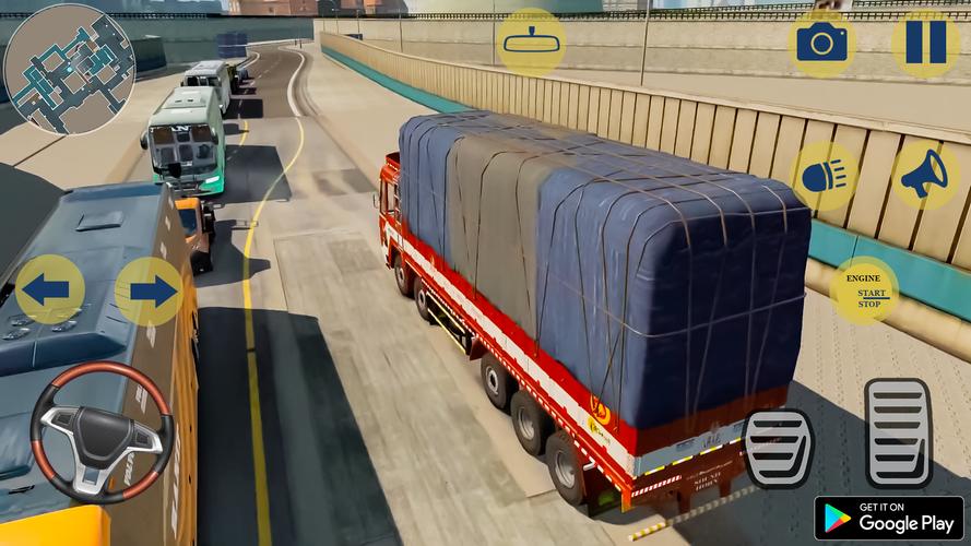 Indian Truck Cargo Truck Games 螢幕截圖 3