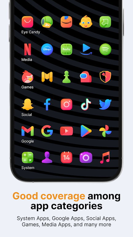 Vera Icon Pack: shapeless icon Captura de pantalla 3