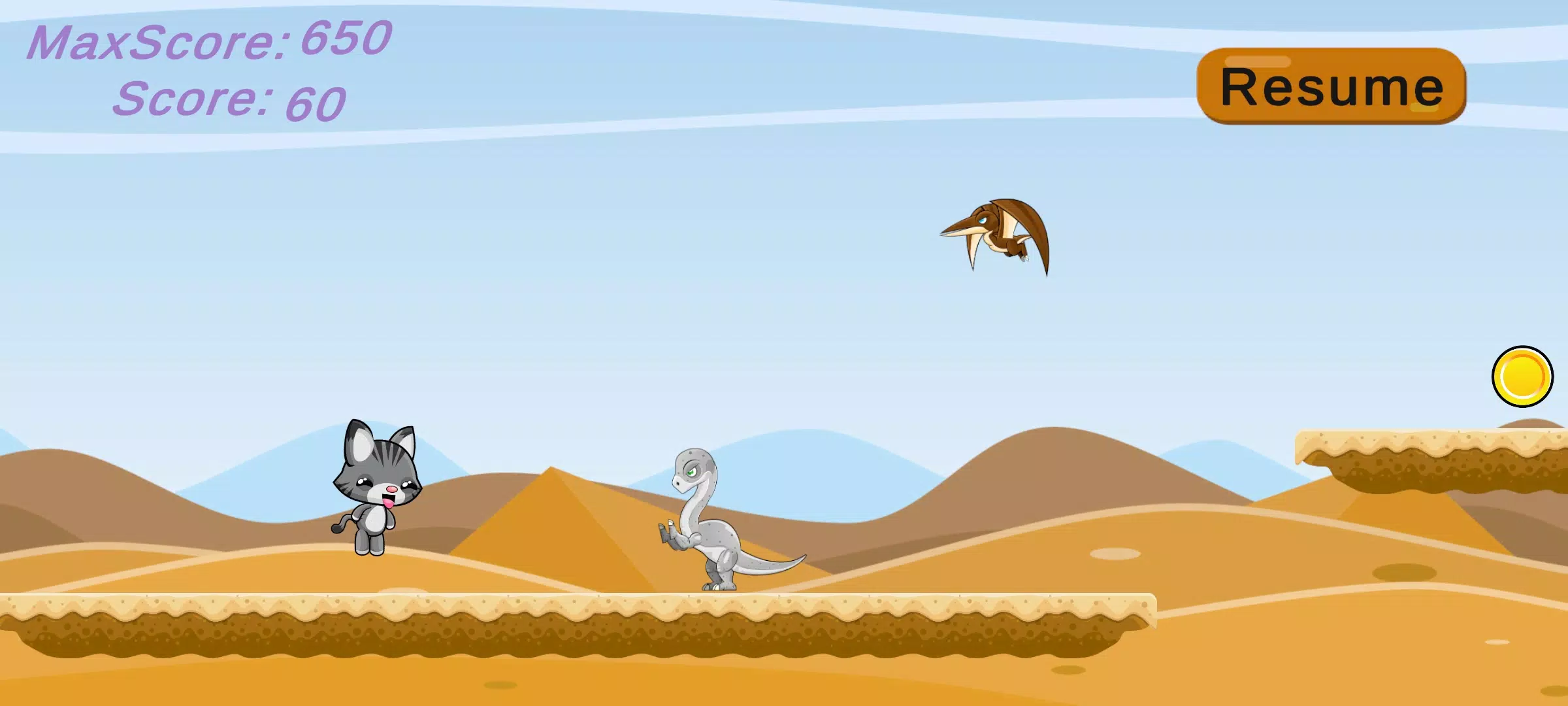 Cat Runner Adventure ภาพหน้าจอ 3