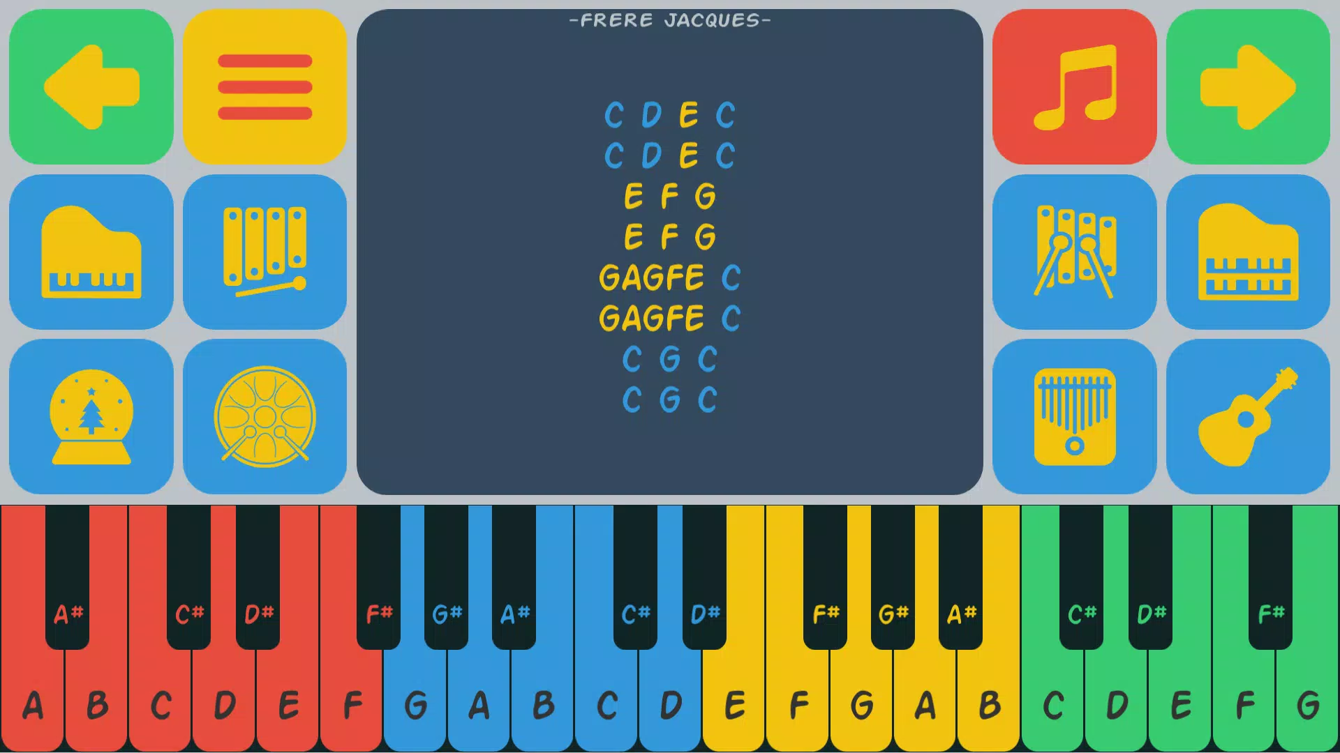 Easy Piano ဖန်သားပြင်ဓာတ်ပုံ 1