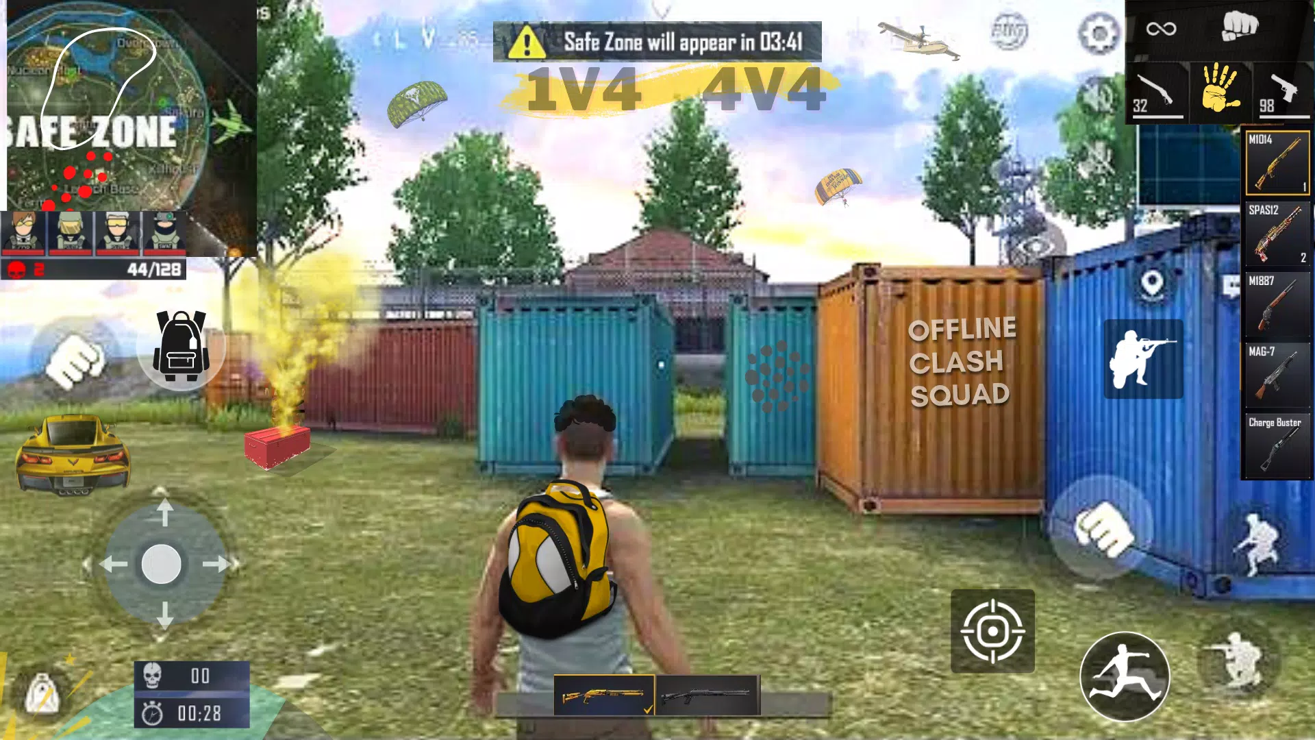 Offline Clash Squad Shooter 3D Screenshot 1