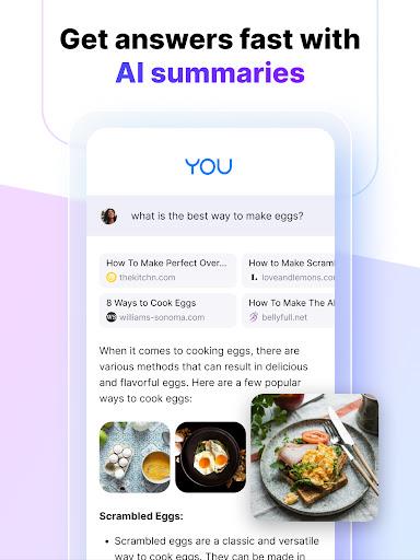 You.com AI Search and Browse Screenshot 2