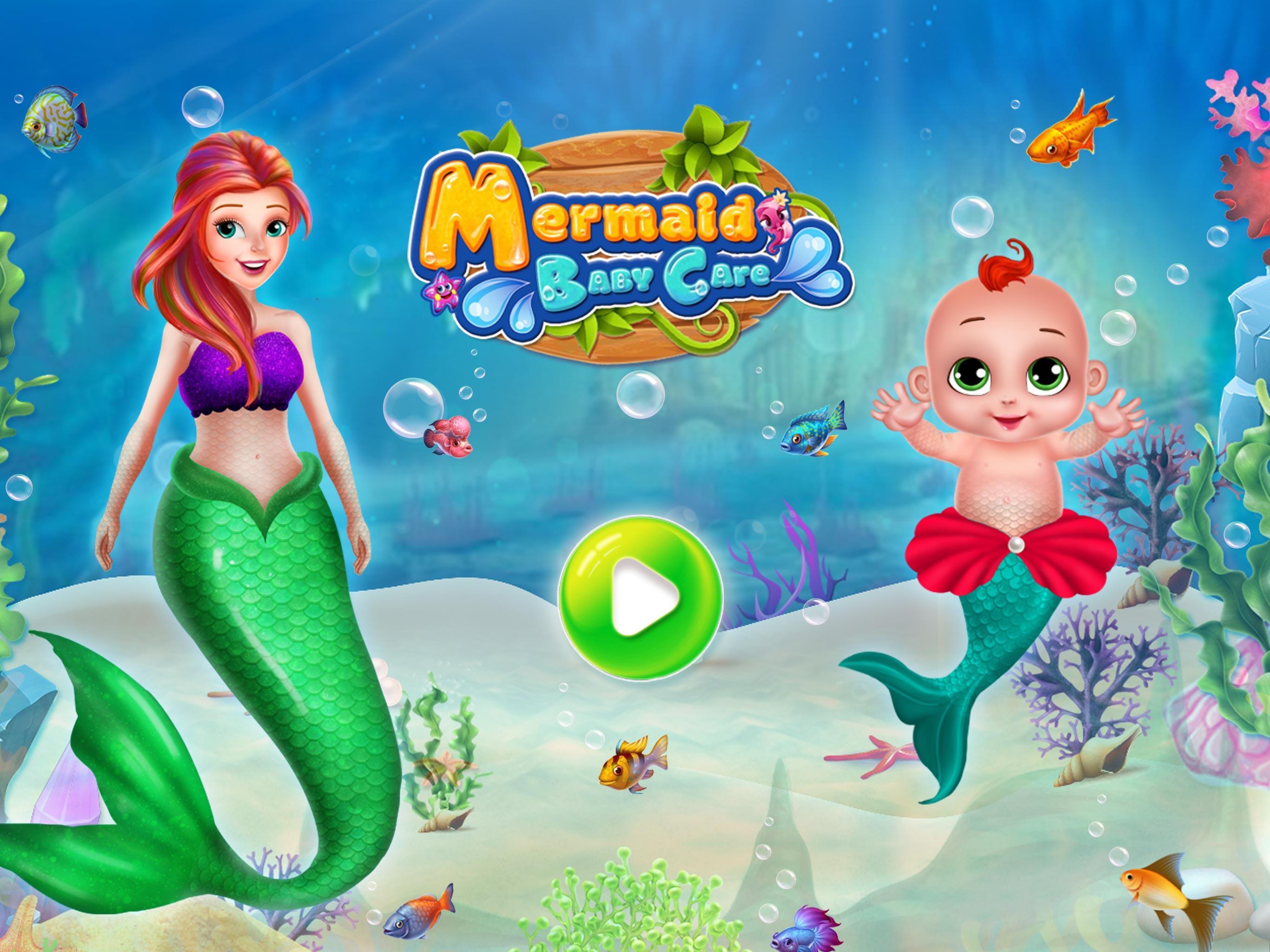 Mermaid Girl Care-Mermaid Game Скриншот 0