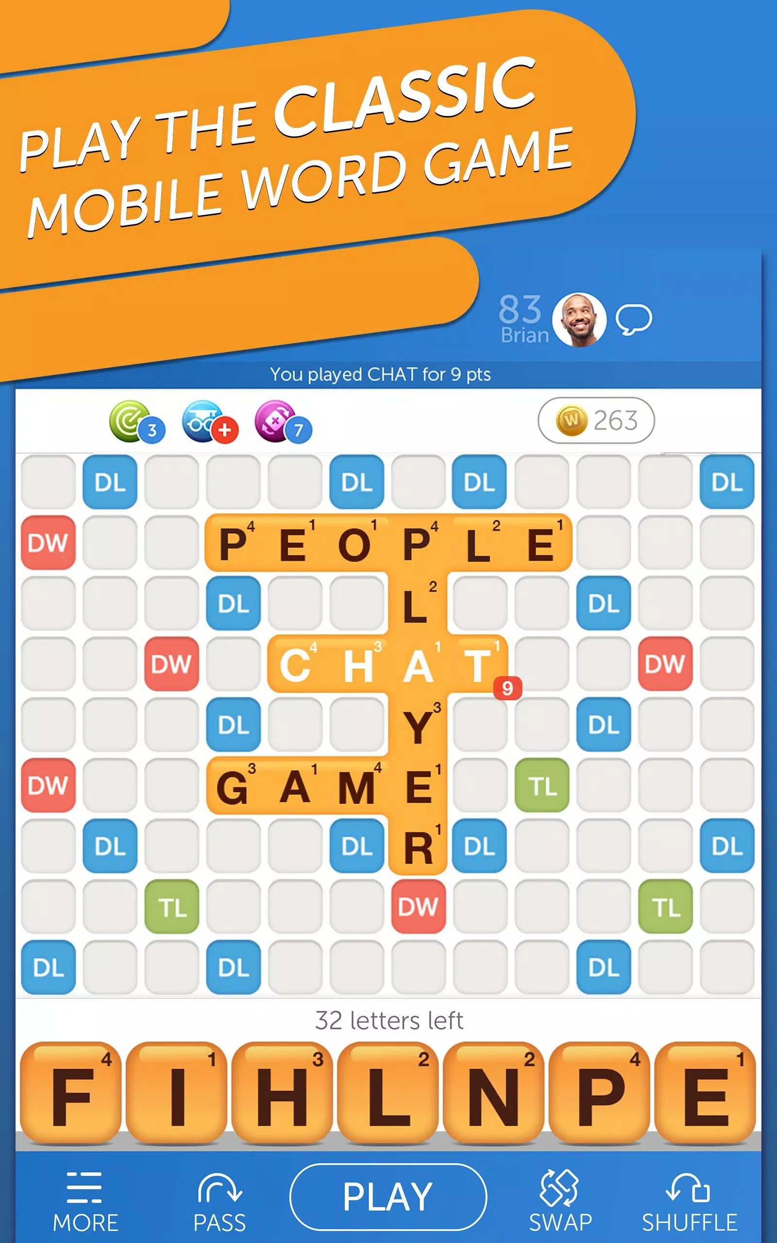 Classic Words Screenshot 0