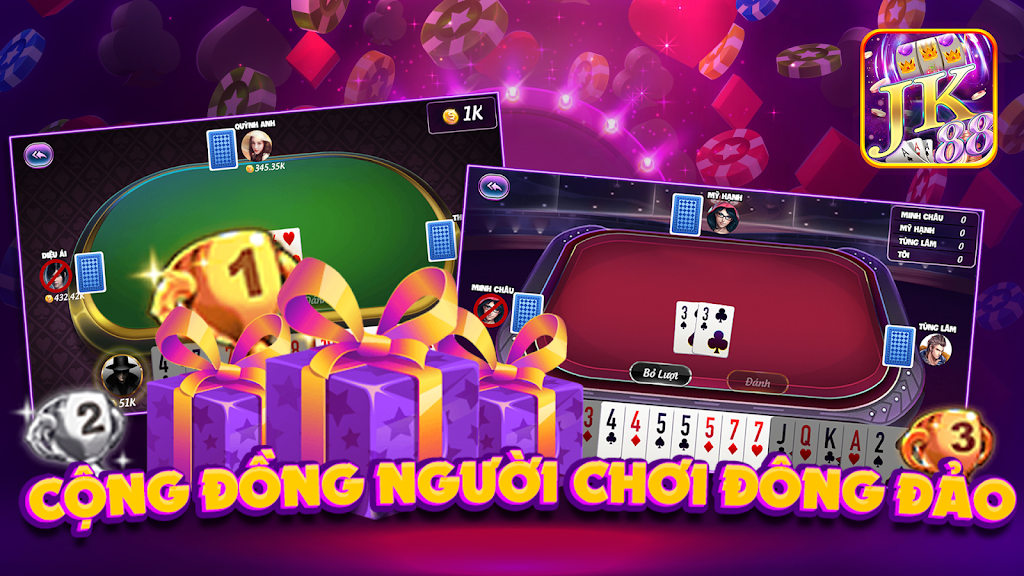 JK88 Game Bai No Hu ภาพหน้าจอ 2
