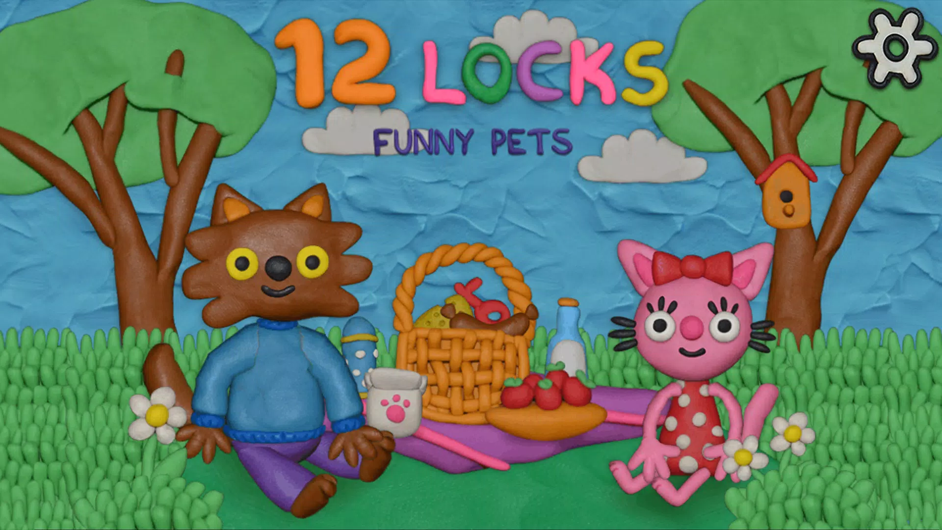 12 Locks Funny Pets スクリーンショット 0