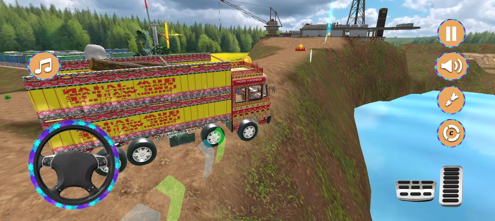 Hill Truck Simulator Games 3d Tangkapan skrin 1