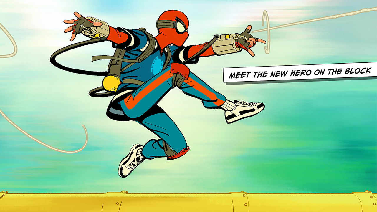 Image: Amadeus Cho in Your Friendly Neighborhood Spider-Man