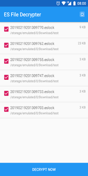 ES File Decrypter Ảnh chụp màn hình 1