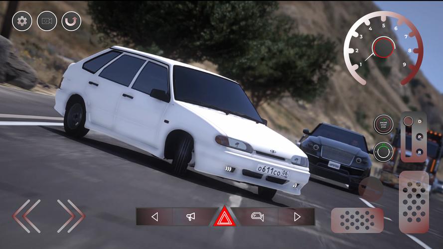 2114 LADA Russian Streets Drag 螢幕截圖 1