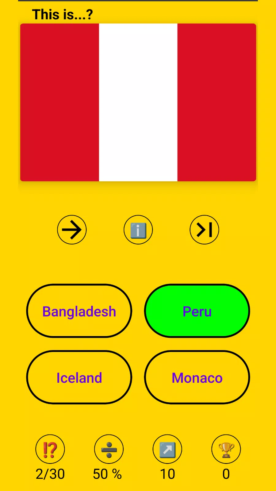 Super Flags! Flag Quiz Tangkapan skrin 2