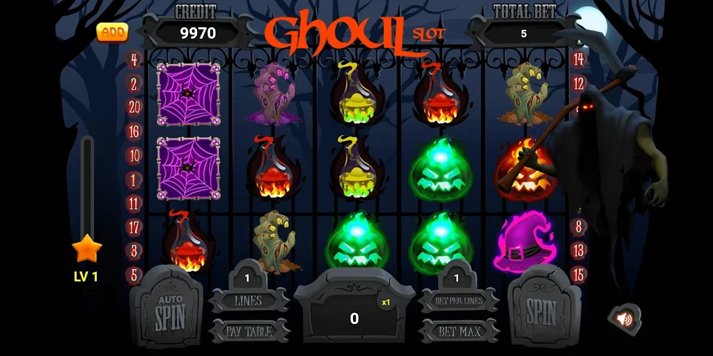 Ghoul Slot SE Capture d'écran 0