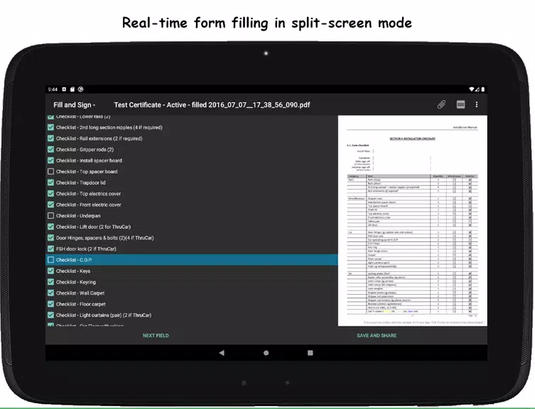 Fill and Sign PDF Forms Screenshot 2