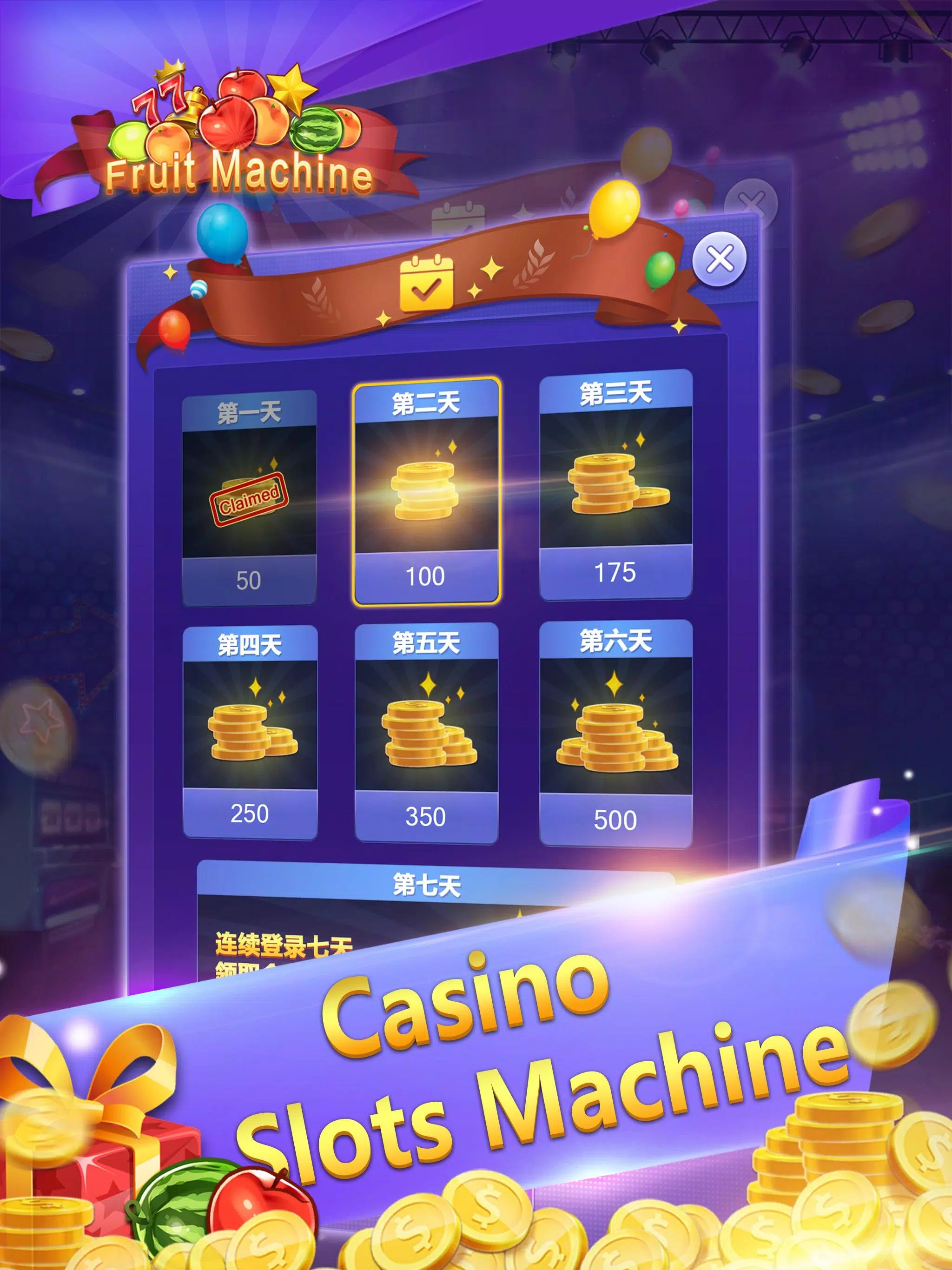 Schermata Fruit Machine - Mario Slots 1