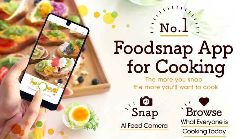 Snapdish Food Camera & Recipes スクリーンショット 0