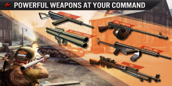 World War 2 Frontline Commando 스크린샷 1