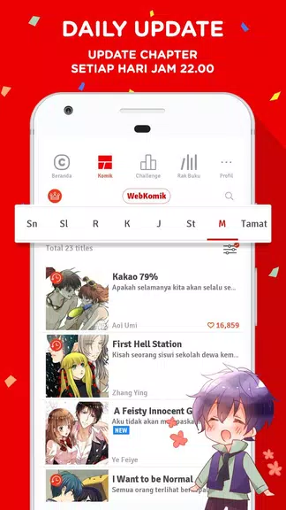 comico - Daily Free comics স্ক্রিনশট 3