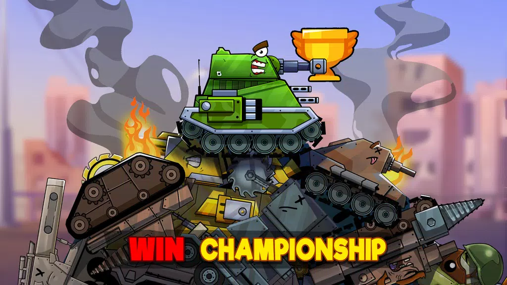 Tanks Arena io: Craft & Combat ဖန်သားပြင်ဓာတ်ပုံ 3