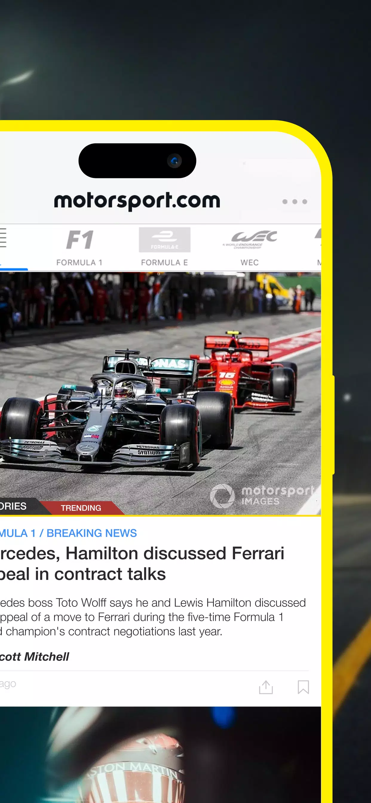 Motorsport.com স্ক্রিনশট 1