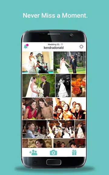 WedPics - Wedding Photo App Schermafbeelding 1