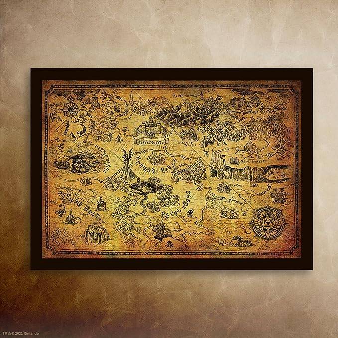 Puzzle ng mapa ng Hyrule