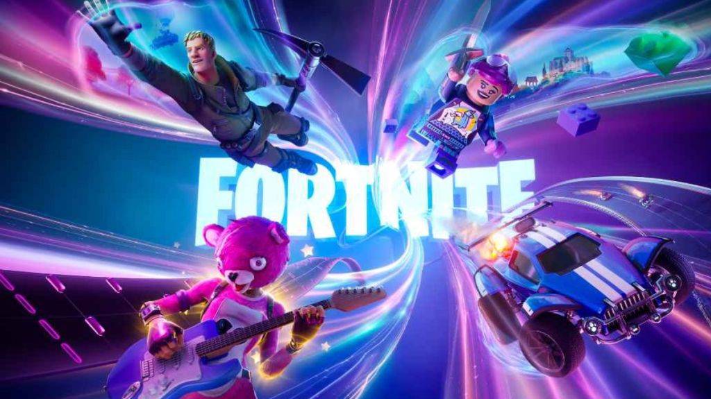 Fortnite第5章中的加載屏幕。此圖像是有關如何兌換Fortnite禮品卡的文章的一部分。