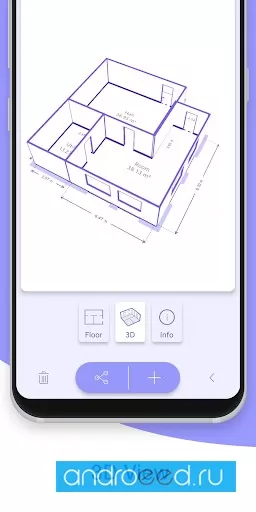 ARPlan 3D Tape Measure Ruler Floor Plan Creator ဖန်သားပြင်ဓာတ်ပုံ 3