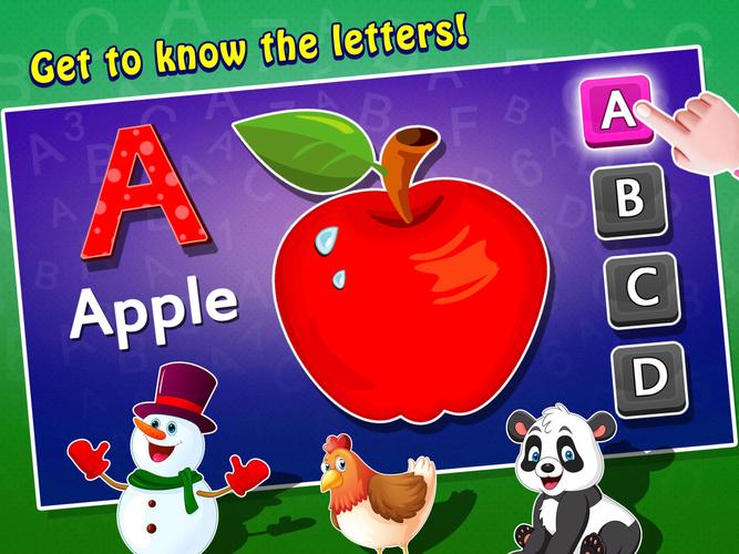 ABC Learning Game Скриншот 1