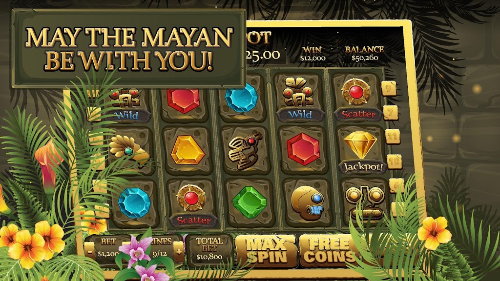 Mayan Ruins Slots Screenshot 1