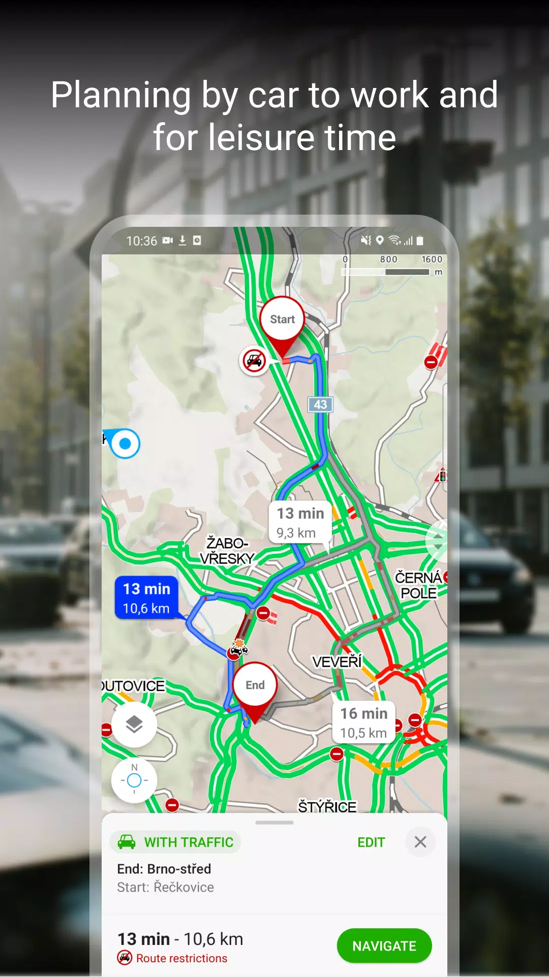Mapy.cz: maps & navigation Screenshot 3