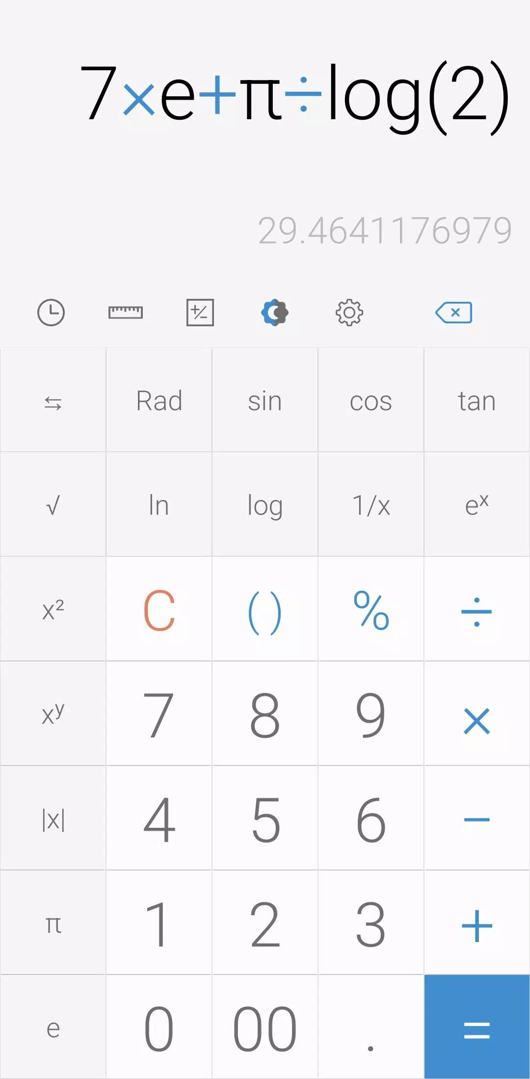 Schermata Simple Calculator 2